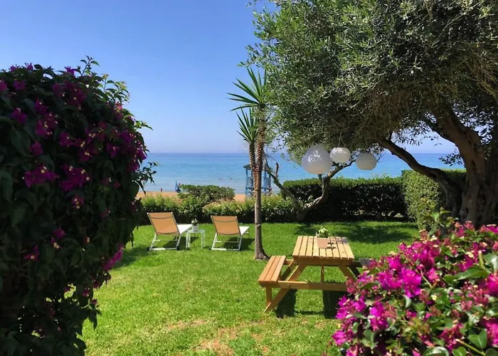 Hébergement de vacances Aqua Seafront Corfu House With Garden Glyfada (Corfu)