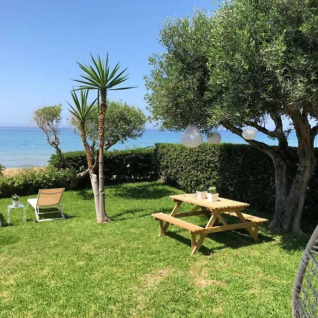 Aqua Seafront Corfu House With Garden *