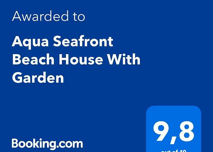 Aqua Seafront Corfu House With Garden *